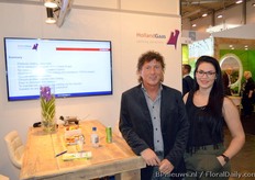 Marcel Schulte and Richelle van Dorssen of Holland Gaas