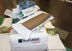 Novarbo presented theur Mosswool at their booth.