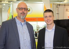 Robert Vink and Tim Kreuger from Alumat Zeeman visited the IPM.