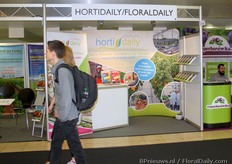 Our booth in the Grugahalle.