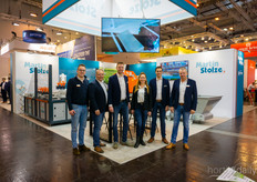 The team with Martin Stolze started off the show well, showing their product portfolio, including their popular Stolze 3030 Pro and the latest developments in robotics.

In the photo Menno van Dongen, Richard van de Waart, Paul van Leeuwen, Otti Blok, Edwin van der Maarel and Peter van der Knaap