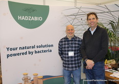 Erik Wijma and Hans de Vilder (Hadzabio). They provide microbiological solutions, the natural replacement of chemicals