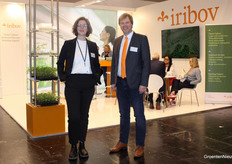 Hilde Boon and Michiel van Bennekom (Iribov). Iribov plans to start selling its own TC-tray to third parties this year and is currently having a new greenhouse built by Bosman Van Zaal.