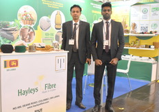 Kithsiri Palihawadana and Lahiru Sampath of Hayleys Fibre.