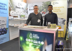 Abhishek Pravin and Ugur Kiymalioglu of Coir Media, are here with their new substrate products and compostable bags.