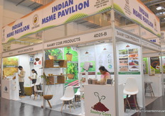 The indian pavilion with coco products