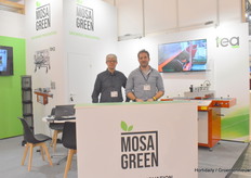 Flavio Cigalotto and Olivier Russo of Mosa Green.