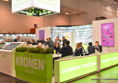 Nice and busy at the Kronen Group stand