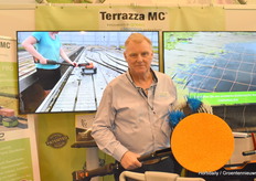 Dany Mestdag (Terrazza MC) shows off the Greeny