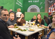 Delectable lunch is served at Gramoflor