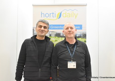 Arthur Mkrtumian of Agrotech-Didam and Marco Visser of Geerlofs