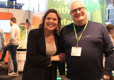 Eelkje Pulley (HortiDaily) and Rov van Leeuwen (F&H Crone)