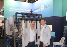 Micha van Nieuwkerk and Danny Vis of Vand der Ende at their Kathari (ultrafiltration)