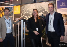 Rick van Ogtrop, Marceline van Heijst and Pim van der Heiden of Hermans Technisolar: Customised solar solutions for every greenhouse