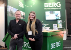 Berg Ruimtescheppen has also focused on greenhouse demolition in recent years. Pictured: Johan van den Berg and Chelsea van den Heuvel.