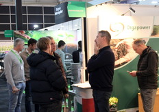 Orgapower's regular trade fair team was present again: Albert Dortmans and Johan Meersma