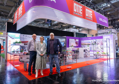 Otte and Valoya together on the stand with both Valoya's lighting and Otte's cultivation systems