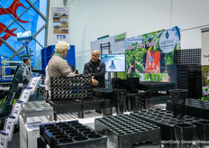 Lars Jensen, Airtray Technologies, busy talking about the sustainable solutions