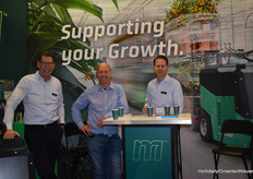 Dolf van de Hoeven, Eelco Wolthuizen and Wilfred Lange of Metazet