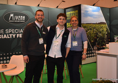 Rafael Akkermans, Yaniek Konig and Natalie de Kort of Mineva