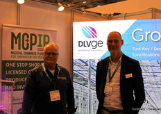 Onno Zwaan (DLVge) received a visit from Ard Flier. Good that exhibitors also know how to find each other here in Essen.