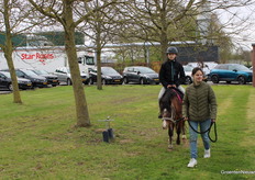Fun horse riding at Star Roses, a party for young and old.