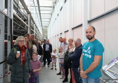 Patience is a virtue when you then get to go into the greenhouse to see the different stages of growth