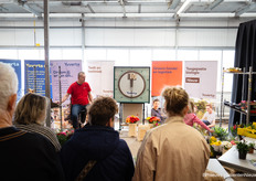 Which made for a lot of happy faces and people going home with a nice plant or flower