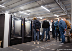 Lots of spectators at TTA-ISO's Bulb Planting System