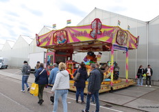 In Westland, they pulled out all the stops. This merry-go-round offered fun entertainment for the little ones.