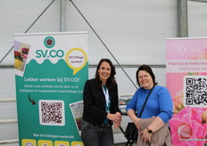 The HR team Nathalie van Kester and Monique de Groot are doing all they can to recruit talent. Are you interested scan the QR code and apply!