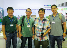 NaanDanJain has dealers in Vietnam. Budi, in the middle, is from Indonesia to support the team. The company makes irrigation solutions. 