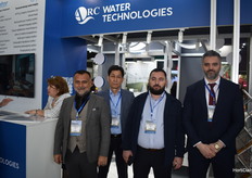 The team of ARC water technologies, this Turkish company has a branche in Kazachstan.