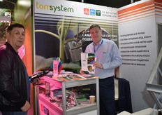 Vadim Zinoviev with Korolevagro, dealer of the Tomsystem in Kazachstan.
