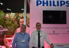 Roman Mazlov and Alexander Mehuev, Signify, having a big project in Azerbigian with LED lights, for tomatoes with the Buta group.