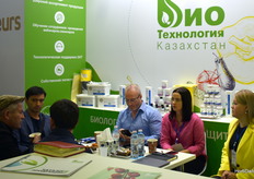 Lots of interesting conversations at the Bio Technology Saule booth.