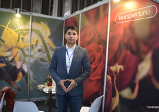 Jerbol Alimkhanov with Koppert.