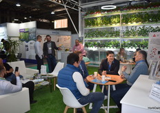 Very busy at Aanran Greenhouse.