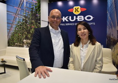 Dennis van Leijde with Kubo and host Aktolkyn Rustemova.