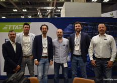 TTA team presenting their new automatic cutting planting machine called CuttingEdge to make their equipment range complete for handlings and selecting of plants.