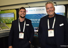 Tim van Kester and Arjan vd Meer. Are proud to let you know they have a great lettuce  project in the US at the moment