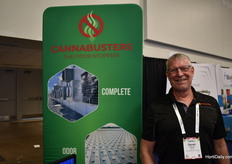 Derek Stucki with Cannabuster