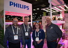 Ken Turrentine, Udo van Slooten, Allison Driskill, Erik Jansen with Philips. Talking about their LED Toplighting Force
