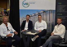 The guys from Mountain High and Nanne with VB Group