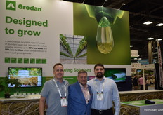 Wes Johnston, Shawn Misener and Ben Feldman with Grodan