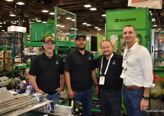 Joel Hahn, Aaron Ortega, Dave Leach and Lars Pedersen with Ellepot