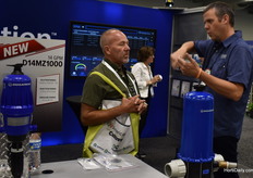 Chris Lundgren with Dosatron 