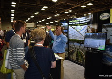 Benjamin Martin from Cravo is having a blast. It’s constantly busy at their booth. 