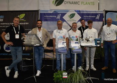 Sander Zuidgeest with Steenks Service, Ramon Breurs Holland Scherming, Brett Verbeek with Dynamic AG Solutions, Marco Breekweg with bio microbes, Ed Bredemeyer 3D, Jelle Breekweg Bio Microbes and Feico Smit Plant Select