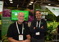 Nufarm's Reul Heijden and James Crockett